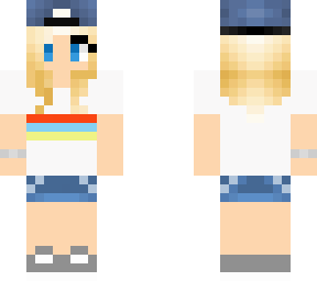 sporty blonde edit
