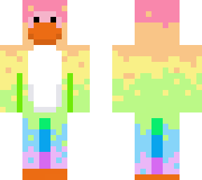 tye dye penguin 2