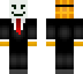 waffle man with mask