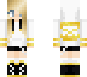 yellow girl hoodie