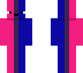 -bi***ual pride flag skin-