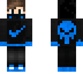blue nike boy