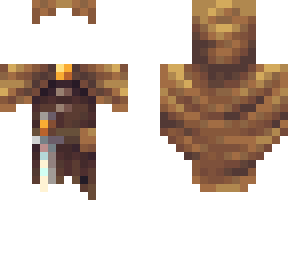 brown cloak