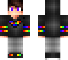 extreme rainbow hoodie