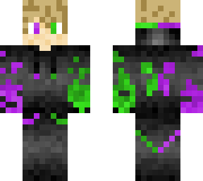 green and purple