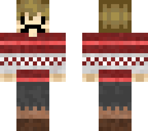 ***** sweater with mumbostache