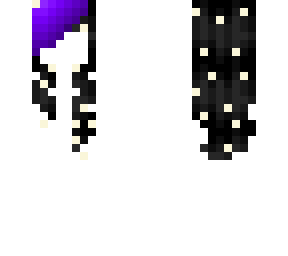 i tried to make galaxy hair