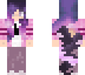 pixel hair girl (complete skin ver 2.0)