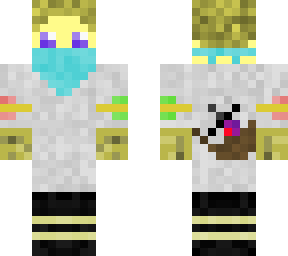 rotmg - white/blue rogue w/ accessories
