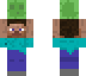 steve with a slime