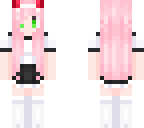 zero two maid cafe costume.