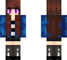 a girl skin