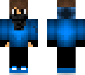 blue & black skin