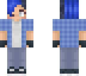 blue butch (plaid)