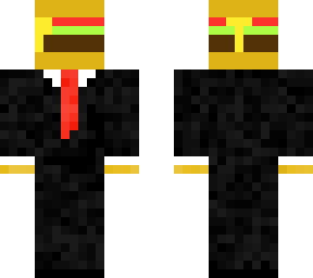 burger in tuxedo