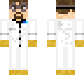 captain korpie lab coat