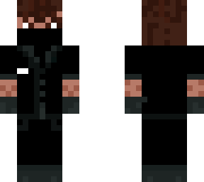 clout black suit short sleeve skin with air face mask