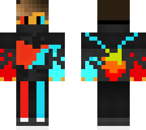 flames and ice boy