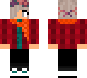 girl with short hair and scarf - classic