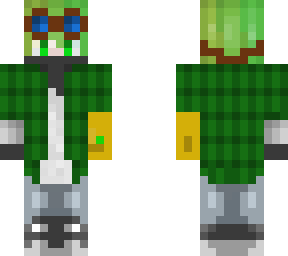 green guy with infinity gauntlet (fixed) (goggles)
