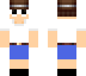 me in minecraft