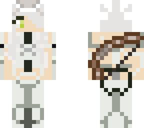 minecraft skeleton girl