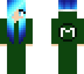 ninja girl gamer green m&m's solder