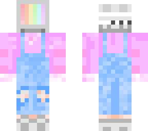 pastel tv head