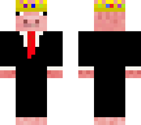 pig in a suit