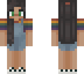rainbow girl