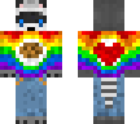 rainbow racoon