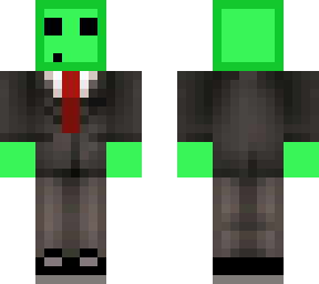 slime tuxedo green (copy from skin slime tuxedo) just changed head and hands