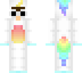 unicorn with derp face and clout goggle