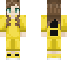 Yellow Jumpsuit Girl | Minecraft Skin