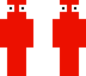 4 head red man