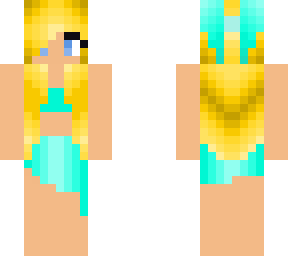 blonde mint girl
