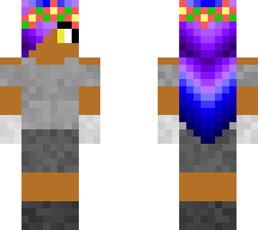 blue and purple flowers