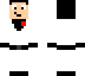bownie's white suit