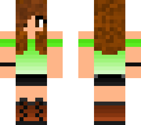 girl with brown hair