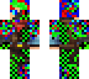 glitched corrupted cowboy (cowboycraft9s skin)