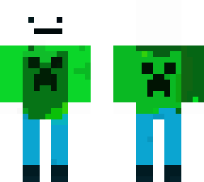 guy in creeper hoodie