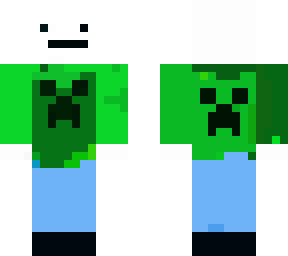 guy in creeper hoodie