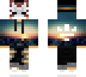 mask w/ adidas and ripped pants