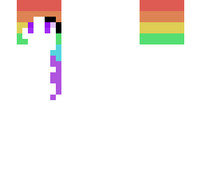 rainbow hair base