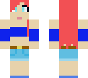 red haired teenager