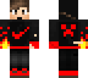 red nike boy fire remake