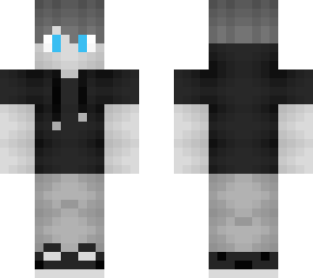black and white boy