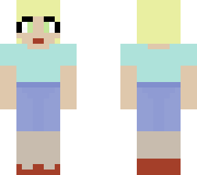 blonde business girl