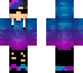 blue and purple boy