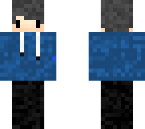 blue hooded boy